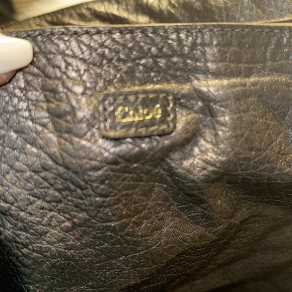 Chloe Pewter (Silver/Gray) Leather Large Ethel Tote GUC - Picture 12 of 14